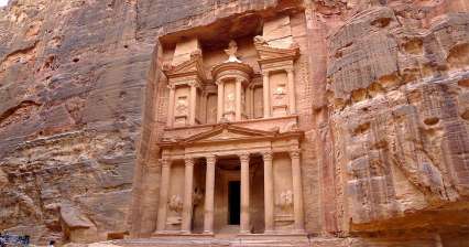 Schatzkammer in Petra