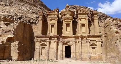 Klooster (Ad-Deir) in Petra