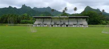 Estádio Nacional de Futebol em Rarotonga
