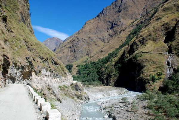 Canyon of Kali Gandaki
