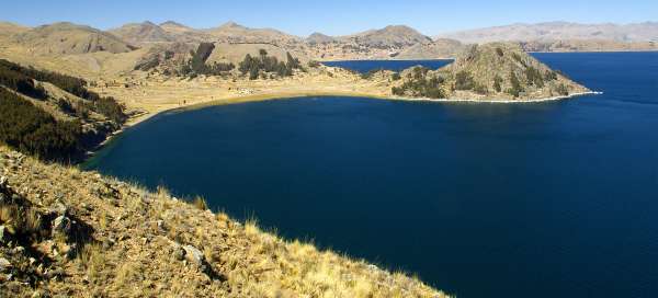 Jezero Titicaca: Počasí a sezóna