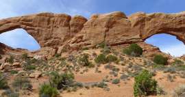 The most beautiful places in NP Arches
