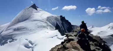 Allalinhorn von Westen