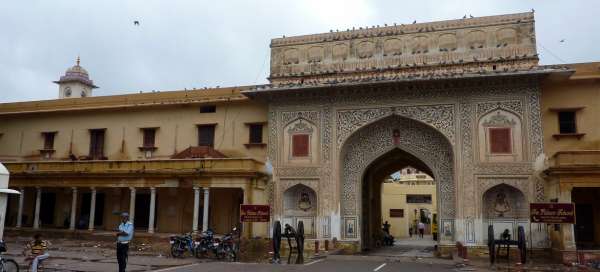 Stadtpalast in Jaipur: Wetter und Jahreszeit