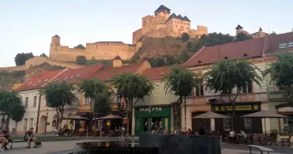 Piazza della Pace a Trenčín
