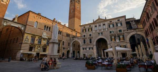 Piazza dei Signori: Tempo e stagione