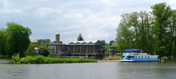 Poděbrady kleine waterkrachtcentrale