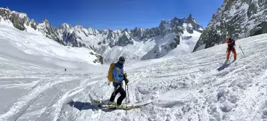 ヴァレ ブランシュとオート ルート