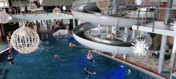 Waterpark Bešeňová: Weer en seizoen