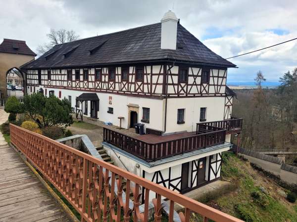 A beautifully restored castle