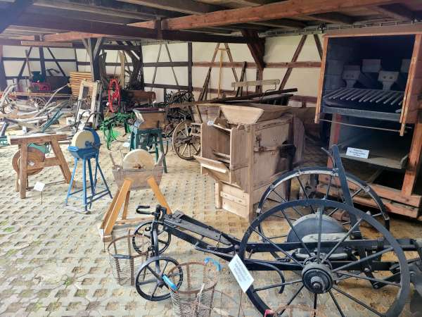 Tentoonstelling van landbouwmachines en gereedschappen