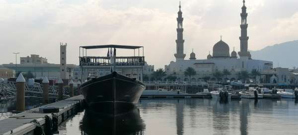 Rijden van Ras Al Khaimah naar Dibba