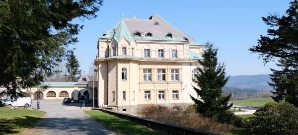 La villa di Kramář a Vysoké nad Jizerou