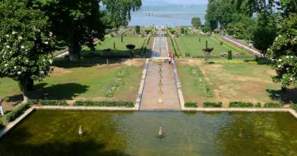 Giardini di Nishat Bagh Mughal