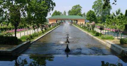 Mogulská zahrada Shalimar Bagh