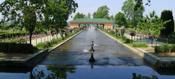 Mogulská zahrada Shalimar Bagh: Počasí a sezóna
