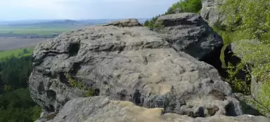 Die Ruinen der Burg Klamorna