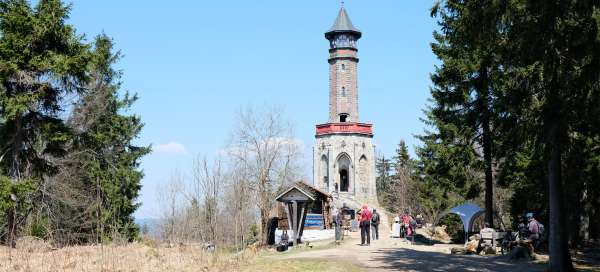 Beklimming naar de ster (959m): Weer en seizoen