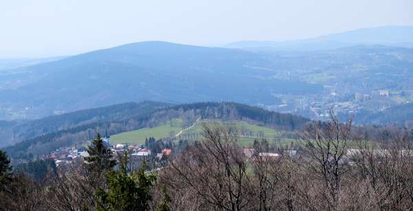 Blick auf Příchovice