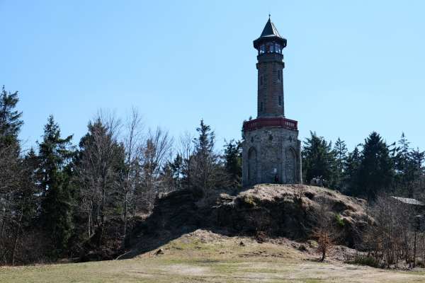 The Štěpánka lookout from the other side