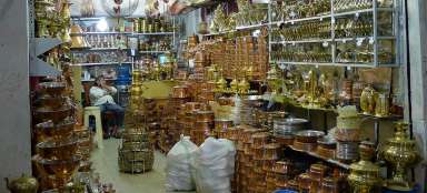 Bazar em Kashan