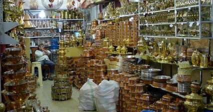 Bazar v Kashanu