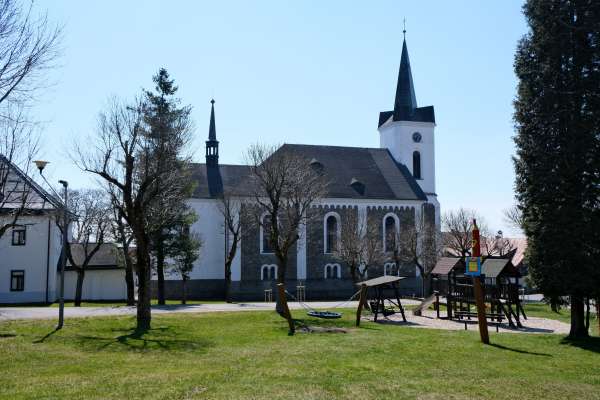 Zentrum von Příchovice