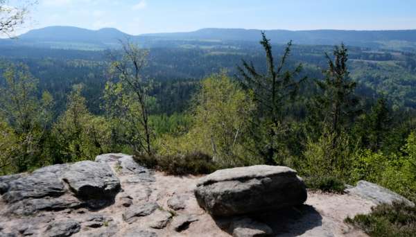 Vue vers la Pologne