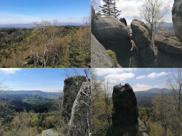 Peak rocks