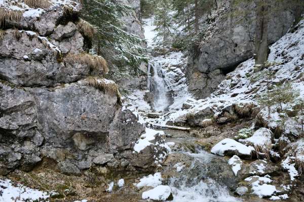 Ráztock waterfall