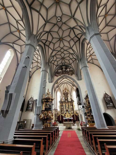 Interior de la iglesia