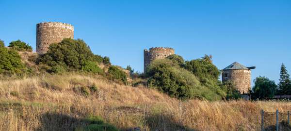 Alte Mühlen auf der Datça-Halbinsel: Wetter und Jahreszeit