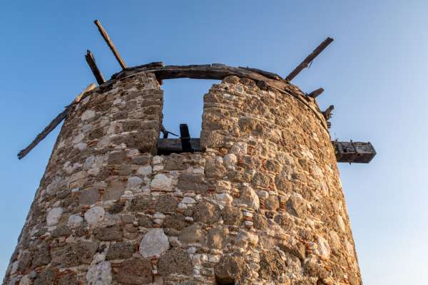 L'ancien moulin près de la ville de Datça