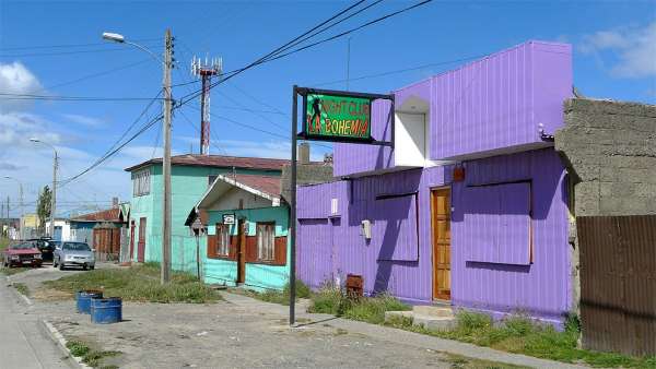 Night club in Puerto Natales