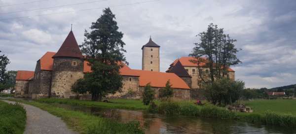 Zamek wodny Švihov: Pogoda i pora roku