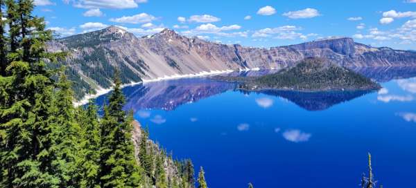 Crater Lake National Park: Weather and season