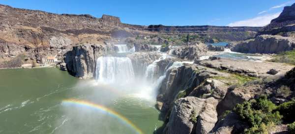 Shoshone Falls: Wetter und Jahreszeit