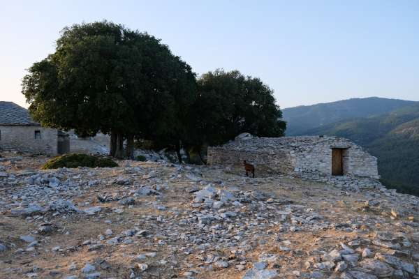 Opustené stavby v Kastri