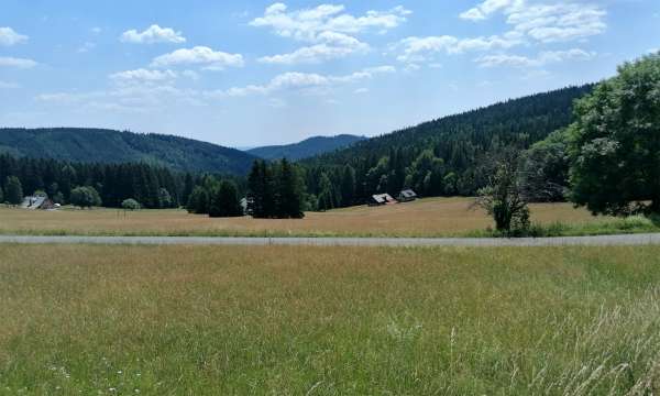 Vista dal germoglio di Hříběce