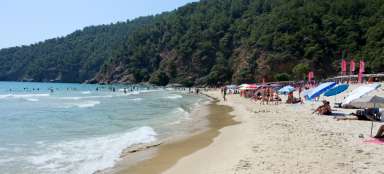 Pláž Paradise Thassos