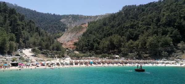 Plage de Porto Vathy