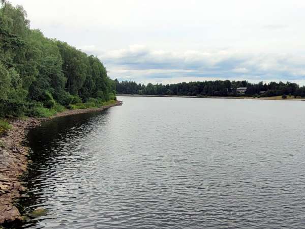 Водохранилище плотины