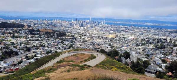San Francisco – Twin Peaks: Wetter und Jahreszeit