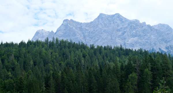 Vista del Zugspitze