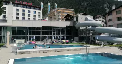 Koupání v Pontresina