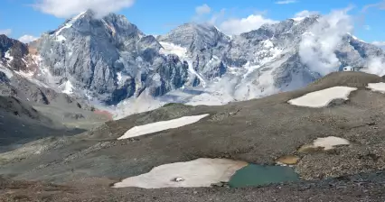 Beklimming naar Passo del Madriccio (3123 m)