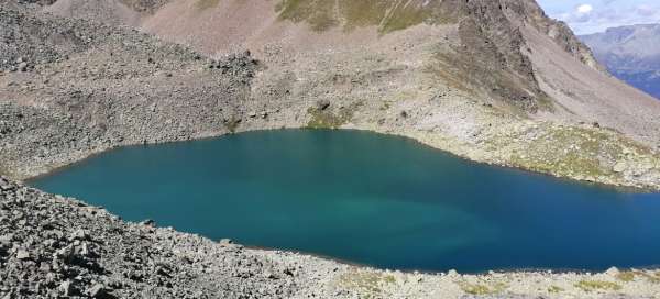 Horní jezero Goldseen: Počasí a sezóna