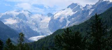 A cordilheira mais alta dos Alpes Orientais