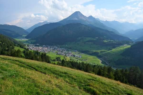 Vista panoramica su Nauders