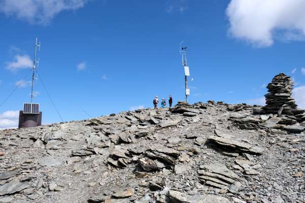 The peak of the Hintere Schöntaufspitze